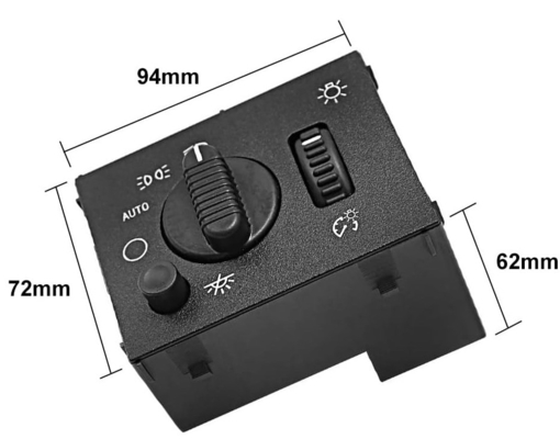 Commutateur de phare pour la Chevy Silverado Suburban Tahoe Avalanche Gmc Sierra Yukon Cadillac Escalade