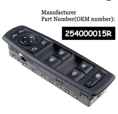 Commutateur électrique Haoxin 254000015R pour Renault Megane Laguna 2008-2016