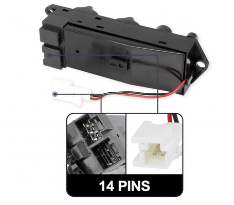 25401-1E401 Commutateur de fenêtre d'alimentation La commodité ultime pour Nissan Altima 1993-1994