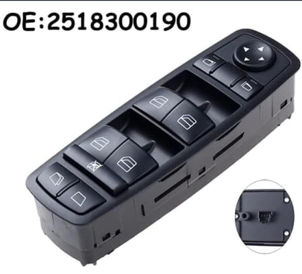 Bouton électrique de levage du commutateur de fenêtre pour Mercedes A2518300190