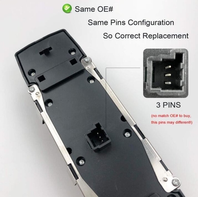Numéro OE 2049055302 Bouton maître de l'interrupteur de levage automatique de fenêtre pour W212 W207 W204
