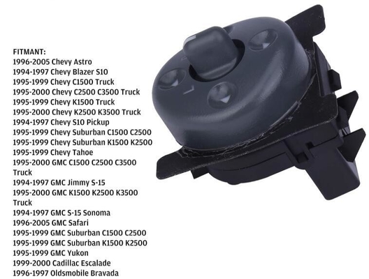 Commutateur de commande du rétroviseur du conducteur avant pour Chev-y GM-C Replacements 15009690 OEM NO