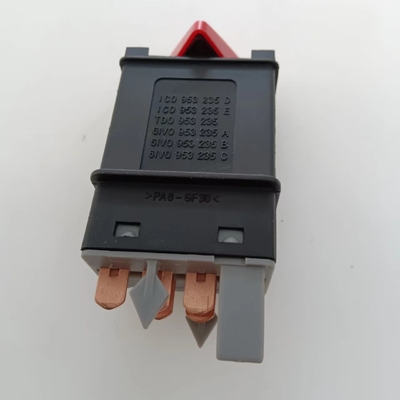 6N0953235 Commutateur de la lampe d'avertissement de danger Commutateur d'urgence Compatible pour VW Polo 6N2 Lupo