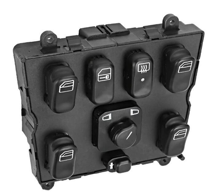 L'interrupteur maître de la fenêtre d'alimentation noire A1638206610 pour le moteur W163 ML320 ML 320 163.154
