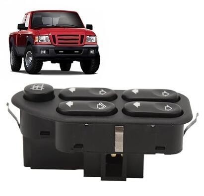 7S6514529AA Commutateur de commande de fenêtre Power Master pour Ford Ranger Fiesta Remplacer/réparer
