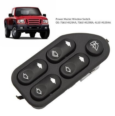 7S6514529AA Commutateur de commande de fenêtre Power Master pour Ford Ranger Fiesta Remplacer/réparer