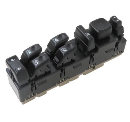 15883320 Conducteur avant Directeur de la fenêtre d'alimentation côté gauche Commutateur noir pour 2007 Sierra 1500 Classic HM