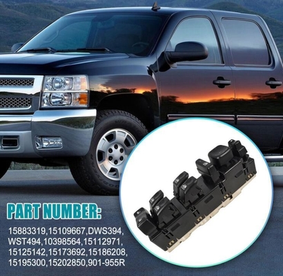 15883319 Commutateur de fenêtre d'alimentation pour Chevrolet Avalanche Suburban Silverado GMC Sierra Yukon Cadillac Escalade