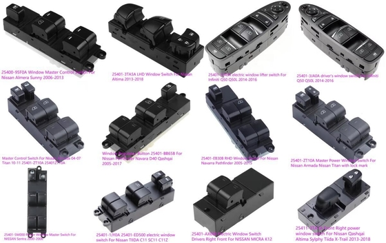 Commutateur de fenêtre de voiture parfait pour Toyota Honda Nissan Mitsubishi Suzuki Modèles Mazda