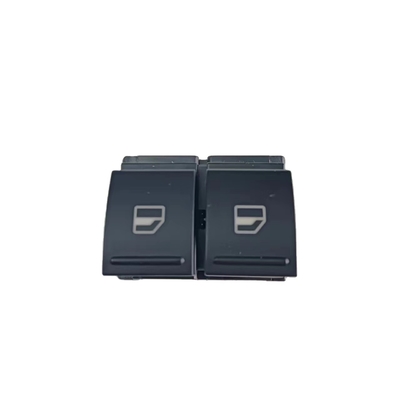 Remplacement de bouton de commutateur de fenêtre Chrome Power Master pour VW Passat B6 Eos Golf 5 6 R32 GTI MK5 MK6