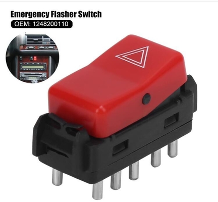1248200110 Commutateur rouge de mise en lumière d'urgence pour moteur Mercedes-Benz C 36 AMG 202.028