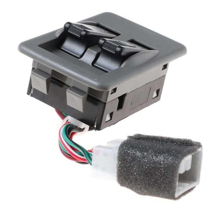 KK12B-66-370 Bouton de commutateur de la fenêtre de l'électricité noire pour Kia Pride KK12B-66-350