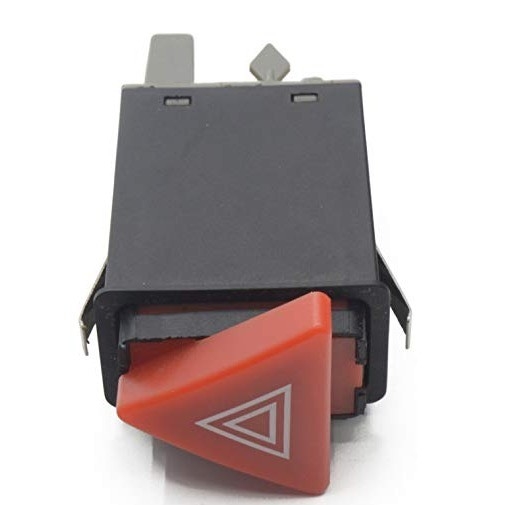 Commutateur noir de lumière de danger pour Skoda Octavia 1U0 953 235B Commutateur de fenêtre électrique Noir