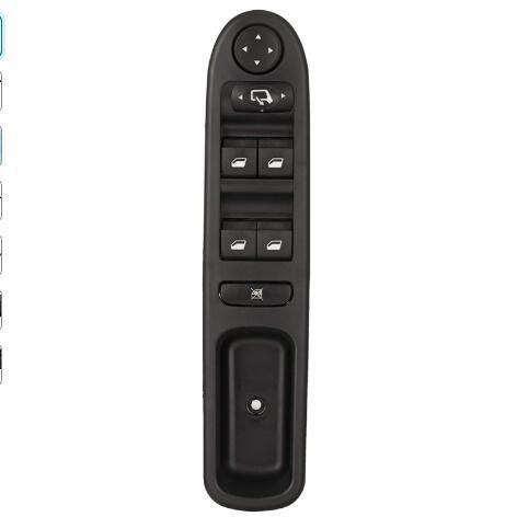 Commutateur de commande électrique de la fenêtre avant gauche principale pour Peugeot 307 12.02-14.03