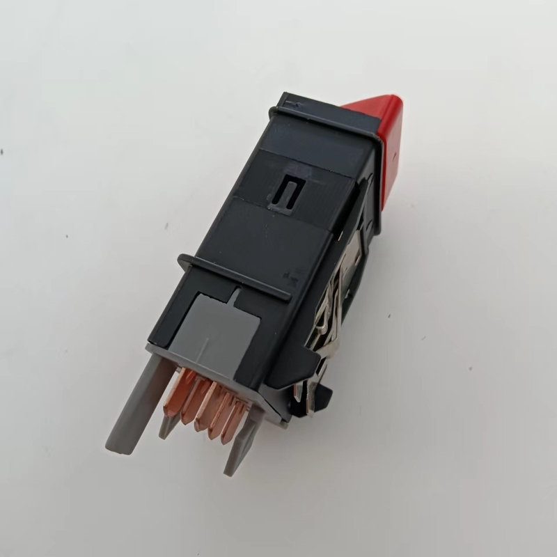 6N0953235 Commutateur de la lampe d'avertissement de danger Commutateur d'urgence Compatible pour VW Polo 6N2 Lupo