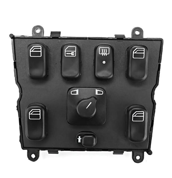 L'interrupteur maître de la fenêtre d'alimentation noire A1638206610 pour le moteur W163 ML320 ML 320 163.154