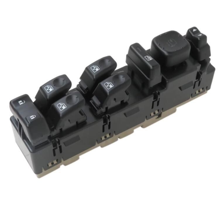 15883320 Conducteur avant Directeur de la fenêtre d'alimentation côté gauche Commutateur noir pour 2007 Sierra 1500 Classic HM
