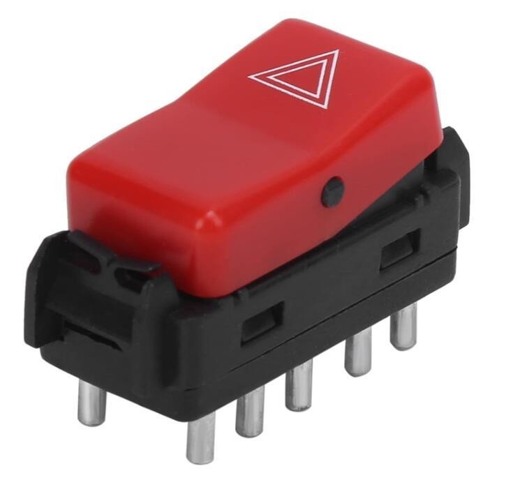 1248200110 Commutateur rouge de mise en lumière d'urgence pour moteur Mercedes-Benz C 36 AMG 202.028